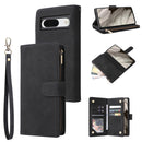 Multifunctional Multi-Card Wallet Phone Leather Case, For Google Pixel 8