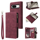 Multifunctional Multi-Card Wallet Phone Leather Case, For Google Pixel 8