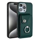 Organ Card Bag Ring Holder Phone Case, For iPhone 15, For iPhone 14 Plus, For iPhone 14, For iPhone 14 Pro