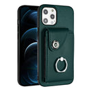 Organ Card Bag Ring Holder Phone Case, For iPhone 13, For iPhone 13 mini, For iPhone 12, For iPhone 12 Pro Max