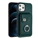 Organ Card Bag Ring Holder Phone Case, For iPhone 13, For iPhone 13 mini, For iPhone 12, For iPhone 12 Pro Max