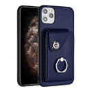 Organ Card Bag Ring Holder Phone Case, For iPhone 12 Pro, For iPhone 12 mini, For iPhone 11 Pro Max, For iPhone 11