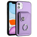 Organ Card Bag Ring Holder Phone Case, For iPhone 12 Pro, For iPhone 12 mini, For iPhone 11 Pro Max, For iPhone 11