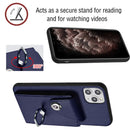 Organ Card Bag Ring Holder Phone Case, For iPhone 11 Pro, For iPhone X / XS, For iPhone XR, For iPhone XS Max
