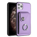 Organ Card Bag Ring Holder Phone Case, For iPhone 11 Pro, For iPhone X / XS, For iPhone XR, For iPhone XS Max