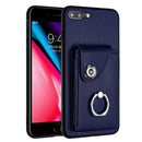 Organ Card Bag Ring Holder Phone Case, For iPhone 8 Plus / 7 Plus
