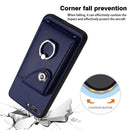 Organ Card Bag Ring Holder Phone Case, For iPhone 8 Plus / 7 Plus