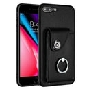 Organ Card Bag Ring Holder Phone Case, For iPhone 8 Plus / 7 Plus