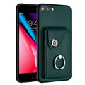Organ Card Bag Ring Holder Phone Case, For iPhone 8 Plus / 7 Plus