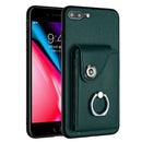 Organ Card Bag Ring Holder Phone Case, For iPhone 8 Plus / 7 Plus