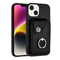 Organ Card Bag Ring Holder Phone Case, For iPhone 13, For iPhone 13 mini, For iPhone 12, For iPhone 12 Pro Max