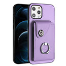 Organ Card Bag Ring Holder Phone Case, For iPhone 12 Pro, For iPhone 12 mini, For iPhone 11 Pro Max, For iPhone 11