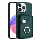 Organ Card Bag Ring Holder Phone Case, For iPhone Air, For iPhone 16 Pro Max, For iPhone 16 Pro, For iPhone 16 Plus