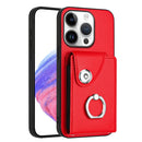 Organ Card Bag Ring Holder Phone Case, For iPhone Air, For iPhone 16 Pro Max, For iPhone 16 Pro, For iPhone 16 Plus