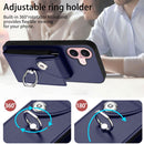 Organ Card Bag Ring Holder Phone Case, For iPhone 16, For iPhone 15 Pro Max, For iPhone 15 Pro, For iPhone 15 Plus