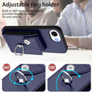 Organ Card Bag Ring Holder Phone Case, For iPhone 17e / 16e, For iPhone 17 Pro Max, For iPhone 17 Pro, For iPhone 17