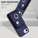 Organ Card Bag Ring Holder Phone Case, For iPhone 17e / 16e, For iPhone 17 Pro Max, For iPhone 17 Pro, For iPhone 17