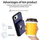 Organ Card Bag Ring Holder Phone Case, For iPhone 17e / 16e, For iPhone 17 Pro Max, For iPhone 17 Pro, For iPhone 17