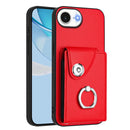 Organ Card Bag Ring Holder Phone Case, For iPhone 17e / 16e, For iPhone 17 Pro Max, For iPhone 17 Pro, For iPhone 17