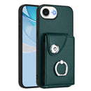 Organ Card Bag Ring Holder Phone Case, For iPhone 17e / 16e, For iPhone 17 Pro Max, For iPhone 17 Pro, For iPhone 17