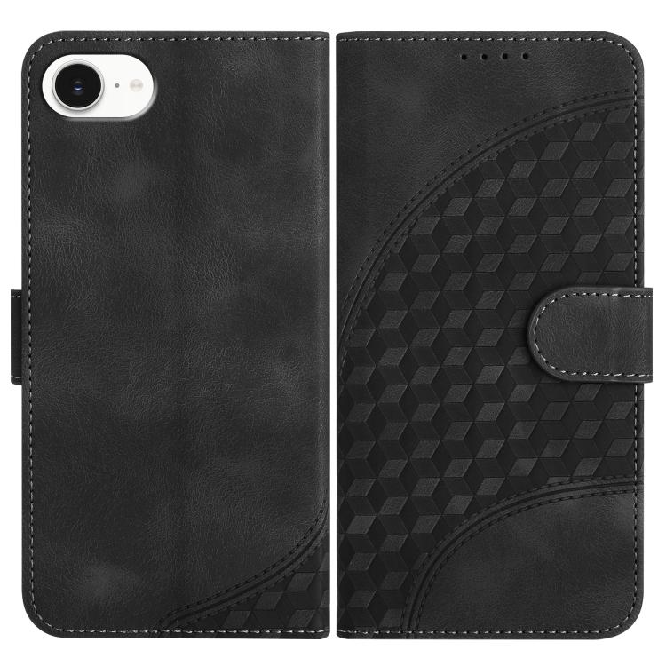 Embossed Phone Leather Case with Lanyard For iPhone 17 Air