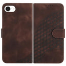 Embossed Phone Leather Case with Lanyard For iPhone 17 Air