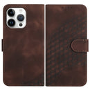 Embossed Phone Leather Case with Lanyard For iPhone 17 Air