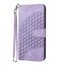 Embossed Phone Leather Case with Lanyard For iPhone 17 Air