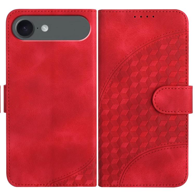 Embossed Phone Leather Case with Lanyard For iPhone 17 Air
