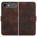 Embossed Phone Leather Case with Lanyard For iPhone 17 Air