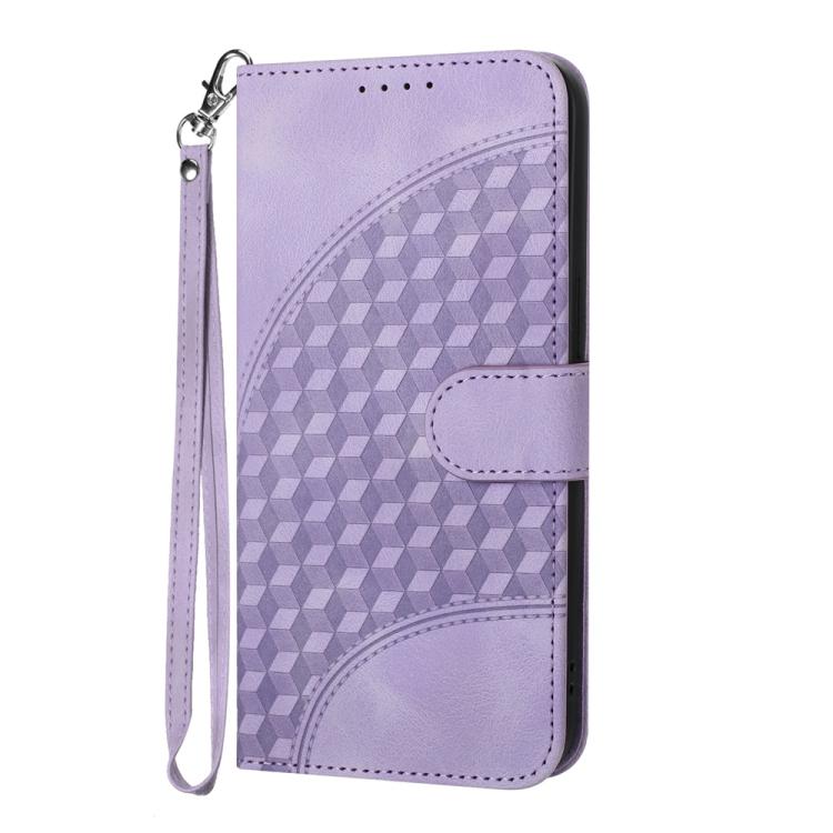 Embossed Phone Leather Case with Lanyard For iPhone 17 Pro Max