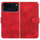 Embossed Phone Leather Wallet Case with Lanyard For iPhone 17