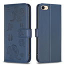 Four-leaf Embossed Leather Phone Case, For iPhone 7 / 8 / SE 2022, For iPhone 13 Pro Max, For iPhone 13 Pro, For iPhone 13