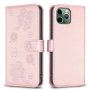 Four-leaf Embossed Leather Phone Case, For iPhone 11 Pro, For iPhone X / XS, For iPhone XR, For iPhone XS Max