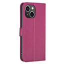 Four-leaf Embossed Leather Phone Case, For iPhone 14 Plus, For iPhone 14, For iPhone 14 Pro, For iPhone 14 Pro Max