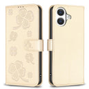 Four-leaf Embossed Leather Phone Case, For iPhone 18 Pro/17 Pro, For iPhone 18 Pro Max/17 Pro Max, For iPhone 17, For iPhone 17 Air