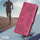 Four-leaf Embossed Leather Phone Case, For iPhone 18 Pro/17 Pro, For iPhone 18 Pro Max/17 Pro Max, For iPhone 17, For iPhone 17 Air