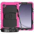 PC Tablet Case with Shoulder Strap & Holder, For Samsung Galaxy Tab A11+ / A9+