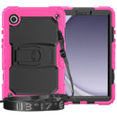 PC Tablet Case with Shoulder Strap & Holder, For Samsung Galaxy Tab A11+ / A9+