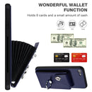 Organ Card Bag Ring Holder PU Phone Case with Lanyard, For iPhone SE 2022/SE 2020/6/7/8, For iPhone 13 Pro Max, For iPhone 13 Pro, For iPhone 13