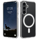 MagSafe Magnetic Acrylic TPU Phone Case, For Samsung Galaxy S26 FE 5G, For Samsung Galaxy S26+ 5G, For Samsung Galaxy S26 Edge 5G, For Samsung Galaxy S26 Ultra 5G, For Samsung Galaxy S26 5G, For Samsung Galaxy S25 FE 5G, For Samsung Galaxy S25 Edge 5G ...