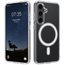 MagSafe Magnetic Acrylic TPU Phone Case, For Samsung Galaxy S26 FE 5G, For Samsung Galaxy S26+ 5G, For Samsung Galaxy S26 Edge 5G, For Samsung Galaxy S26 Ultra 5G, For Samsung Galaxy S26 5G, For Samsung Galaxy S25 FE 5G, For Samsung Galaxy S25 Edge 5G ...