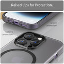 For iPhone 15 Pro MagSafe Frosted Translucent TPU + PC Full Coverage Phone Case