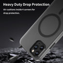 MagSafe Frosted Translucent TPU + PC Full Coverage Phone Case, For iPhone 11 Pro