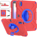 X Rotation PC Hybrid Silicone Tablet Case with Strap, For iPad 11th Gen 2025 A16