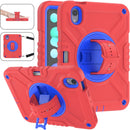 X Rotation PC Hybrid Silicone Tablet Case with Strap, For iPad 11th Gen 2025 A16