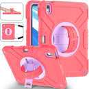 X Rotation PC Hybrid Silicone Tablet Case with Strap, For iPad 11th Gen 2025 A16