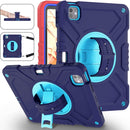 X Rotation PC Hybrid Silicone Tablet Case with Strap, For iPad 11th Gen 2025 A16