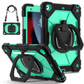 For iPad 9th 8th 7th Gen 10.2 Shockproof Silicone Hybrid PC Tablet Case