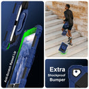 For iPad Air / Air 2 / 9.7 2018/2017 Shockproof Silicone Hybrid PC Tablet Case